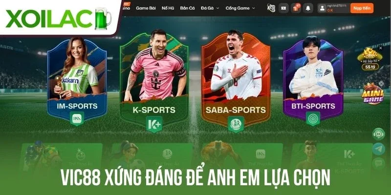 Nhà cái uy tín Vic88