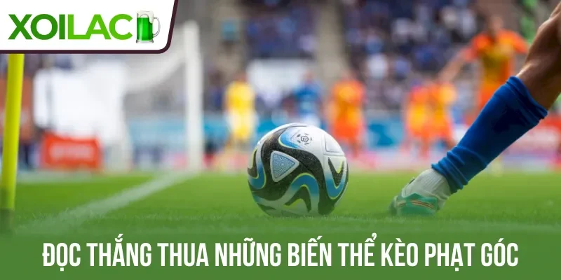 Cách thức đọc thắng thua những biến thể kèo phạt góc