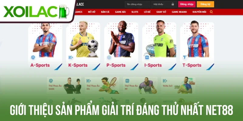 Giới thiệu sản phẩm giải trí đáng thử nhất Net88