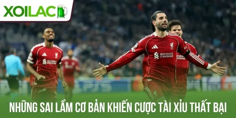 Những sai lầm cơ bản khiến cược tài xỉu thất bại